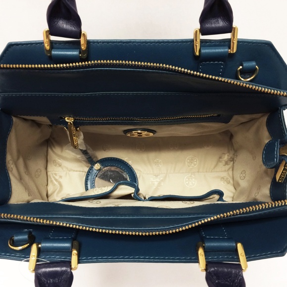 Tory Burch Penelope Leather Satchel Bag - Picture 4 of 10